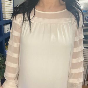 Blush long sleeve Blouse